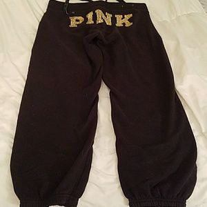 Pink sweatpants
